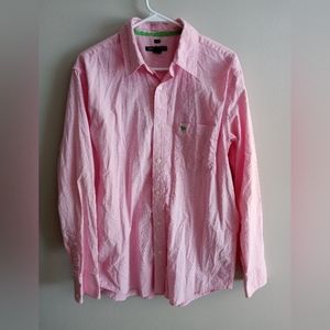 Aeropostale pink button down size medium